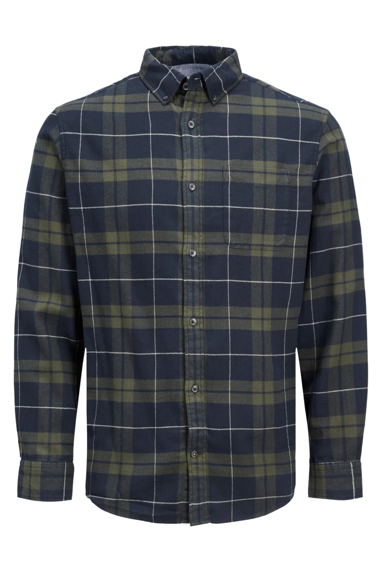 Jack & Jones Camisa Cuadros Verde New