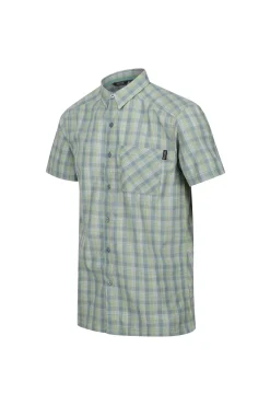 Regatta Camisa De Cuadros Kalambo Vii Kaki Claro Sale