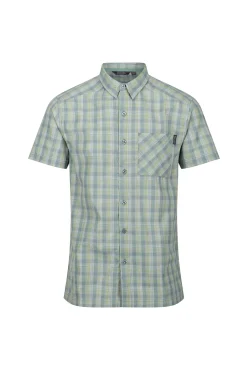 Regatta Camisa De Cuadros Kalambo Vii Kaki Claro Sale