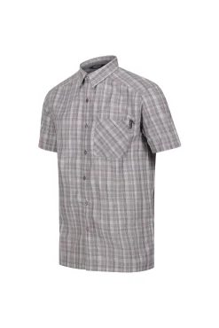 Regatta Camisa De Cuadros Kalambo Vii Gris Medio Discount