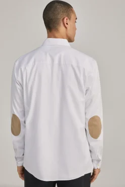 * Camisa Dobby Color Blanco