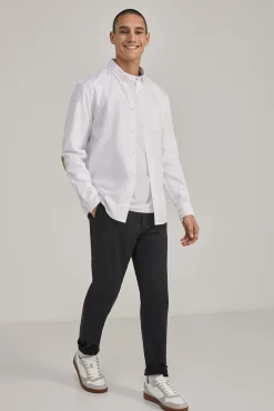 * Camisa Dobby Color Blanco