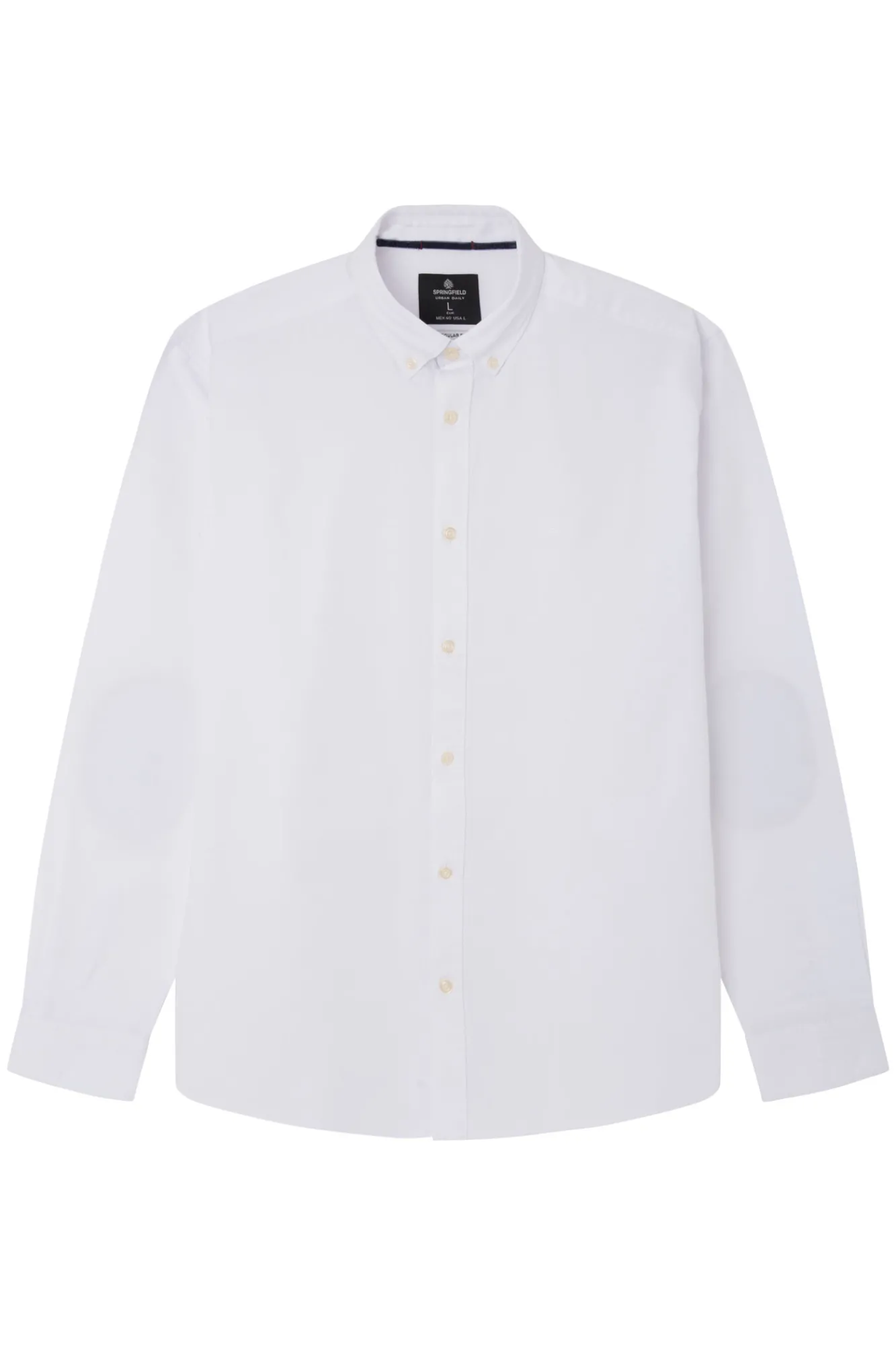 * Camisa Dobby Color Blanco