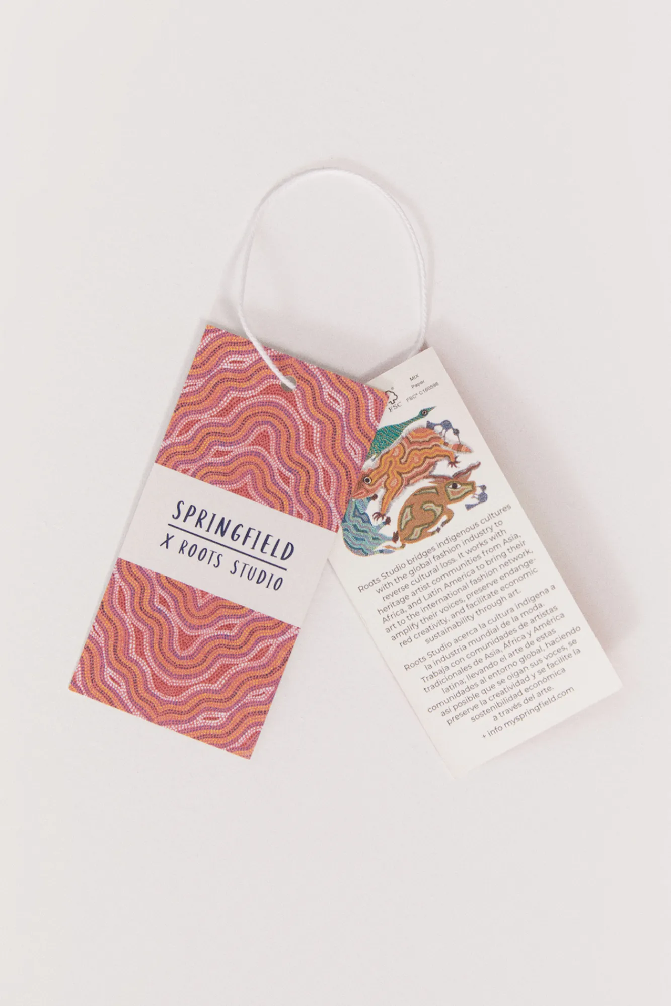 * Camisa Estampada Marfil Outlet