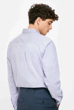 * Camisa Estampada Blanco Sale