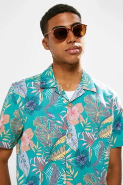 * Camisa Estampada Blanco Best