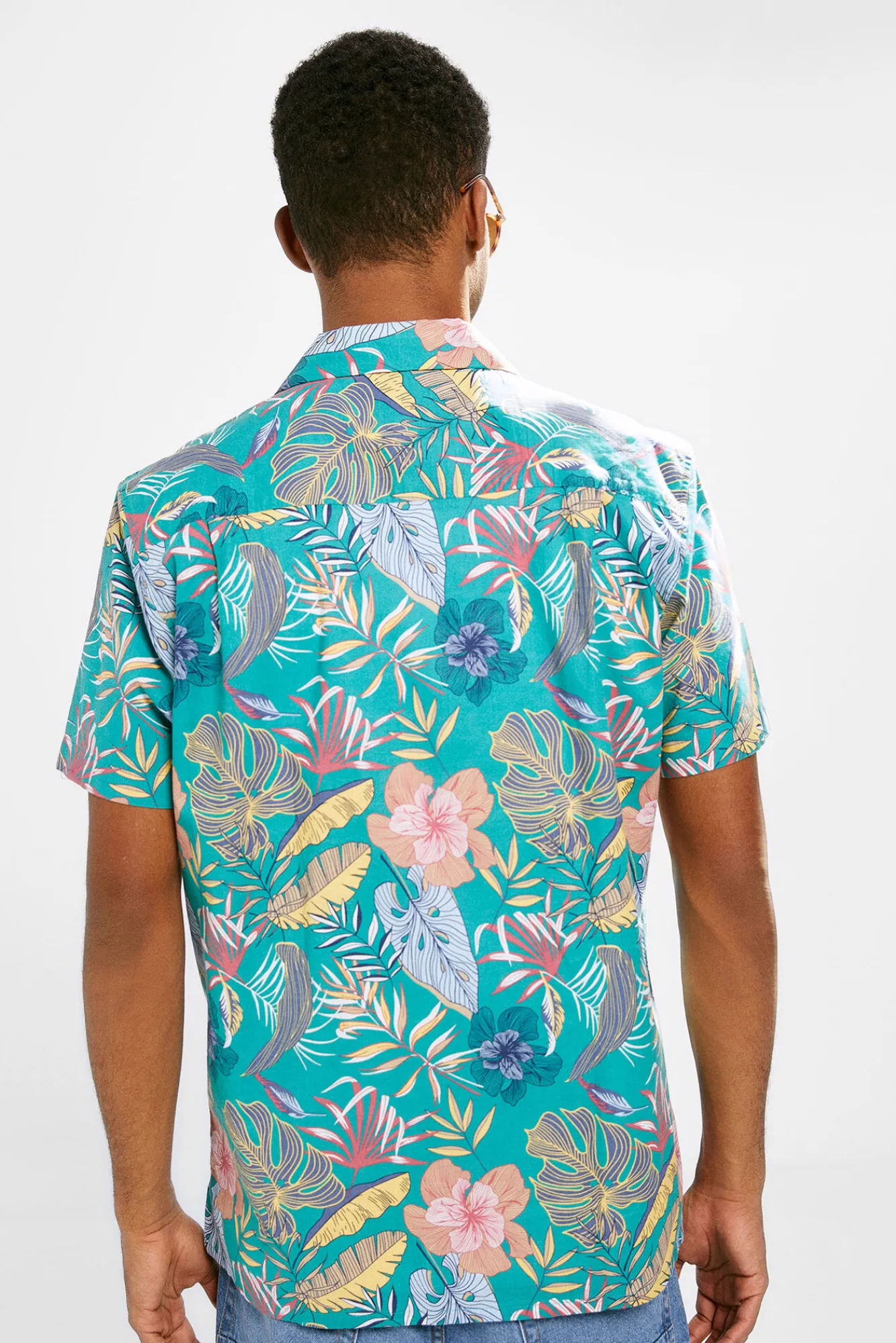 * Camisa Estampada Blanco Best