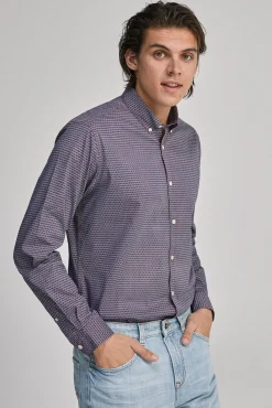 * Camisa Estampada Rojo Best
