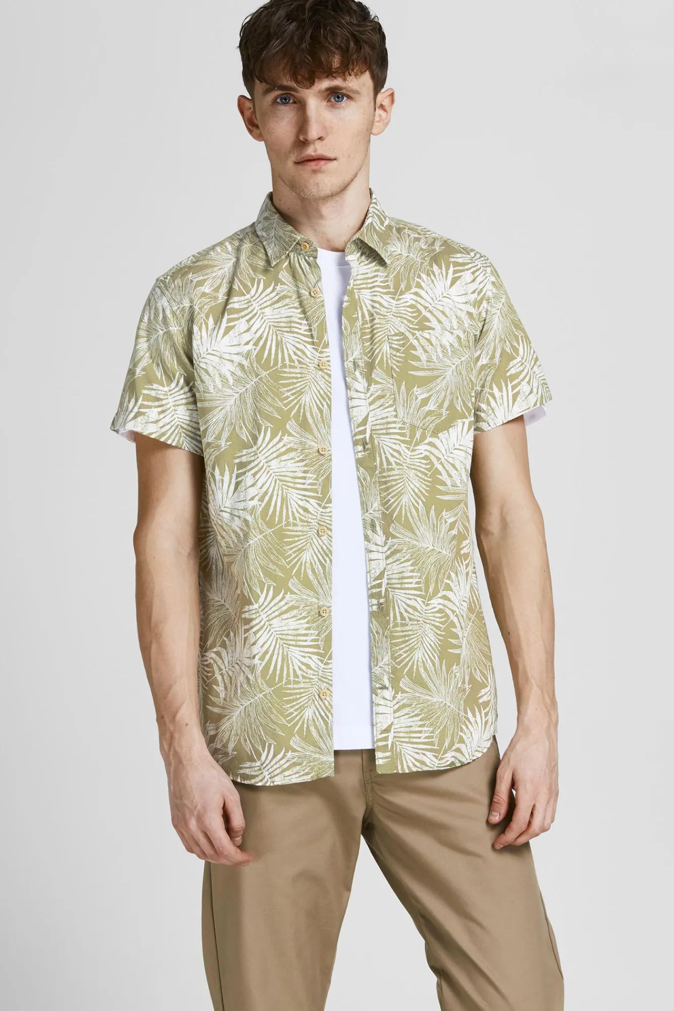 Jack & Jones Camisa Estampada Verde Online