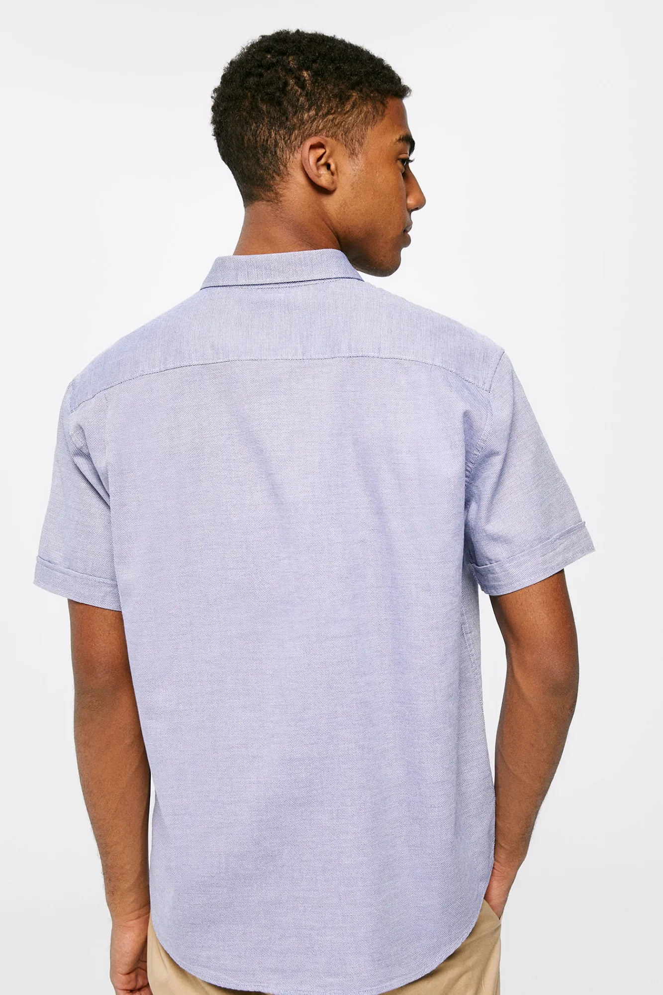 * Camisa Estructura Color Azul Outlet