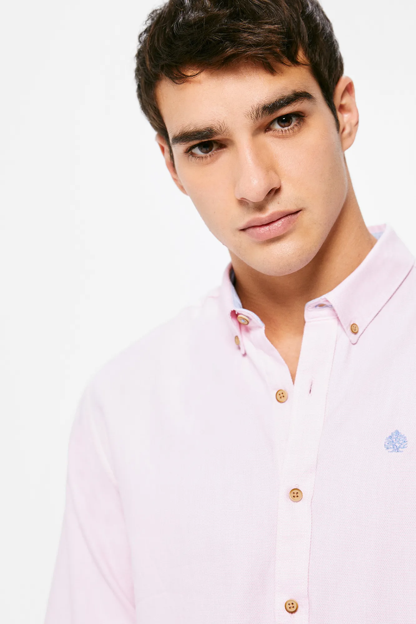 * Camisa Estructura Color Rosa Discount
