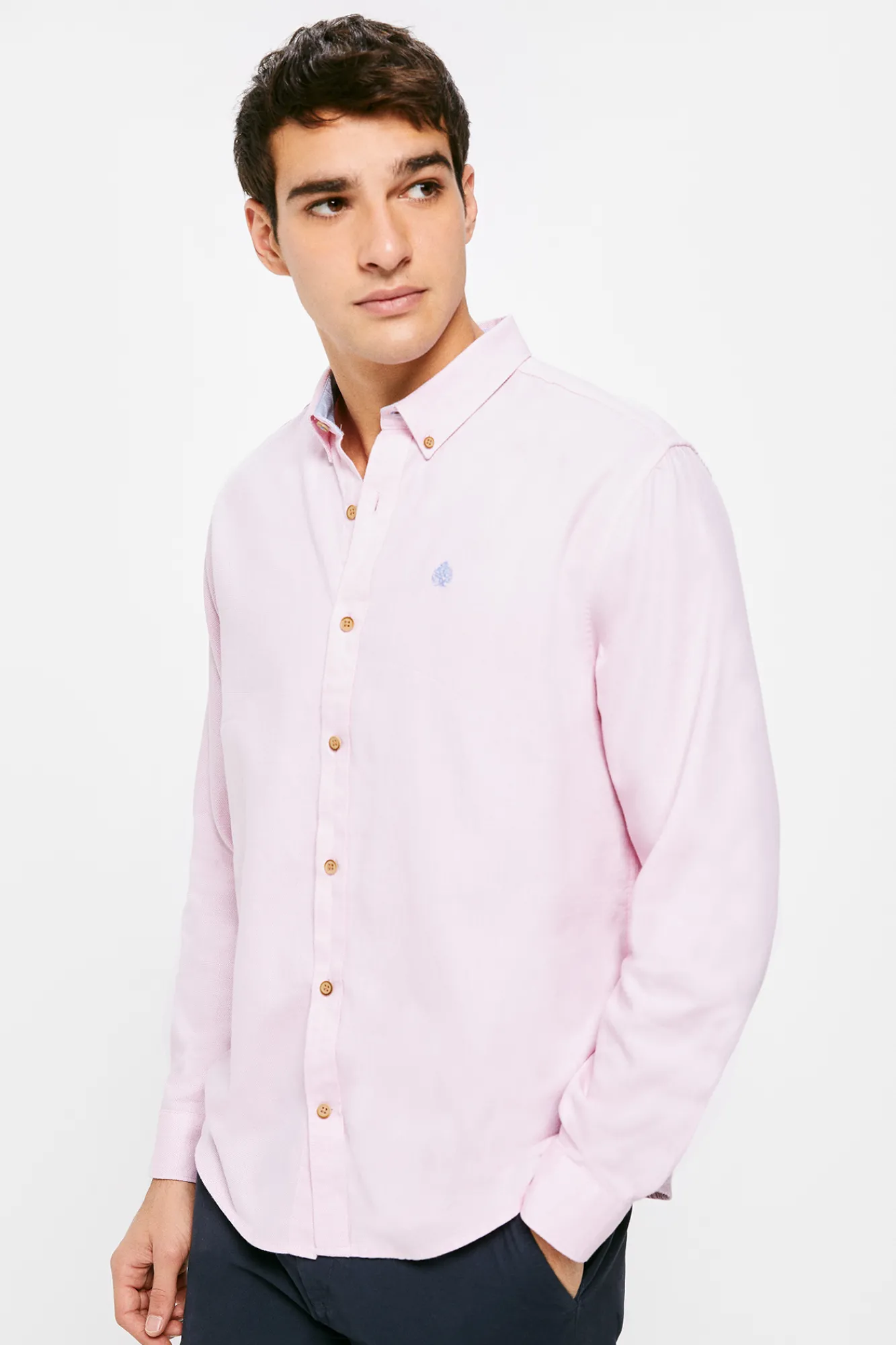 * Camisa Estructura Color Rosa Discount
