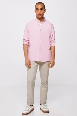 * Camisa Estructura Color Rosa New