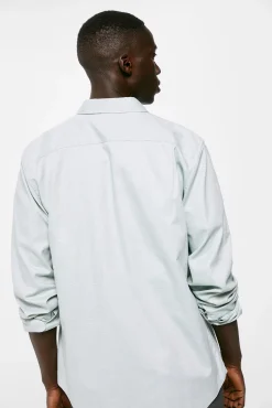 * Camisa Estructura Color Verde Clearance