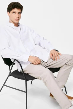 * Camisa Estructura Color Blanco Best