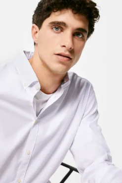 * Camisa Estructura Color Blanco Best