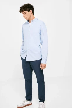 * Camisa Estructura Color Azul Claro Best