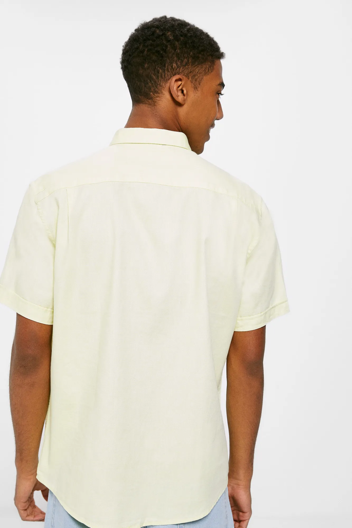 * Camisa Estructura Color Verde Online