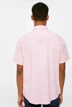 * Camisa Estructura Color Morado Hot