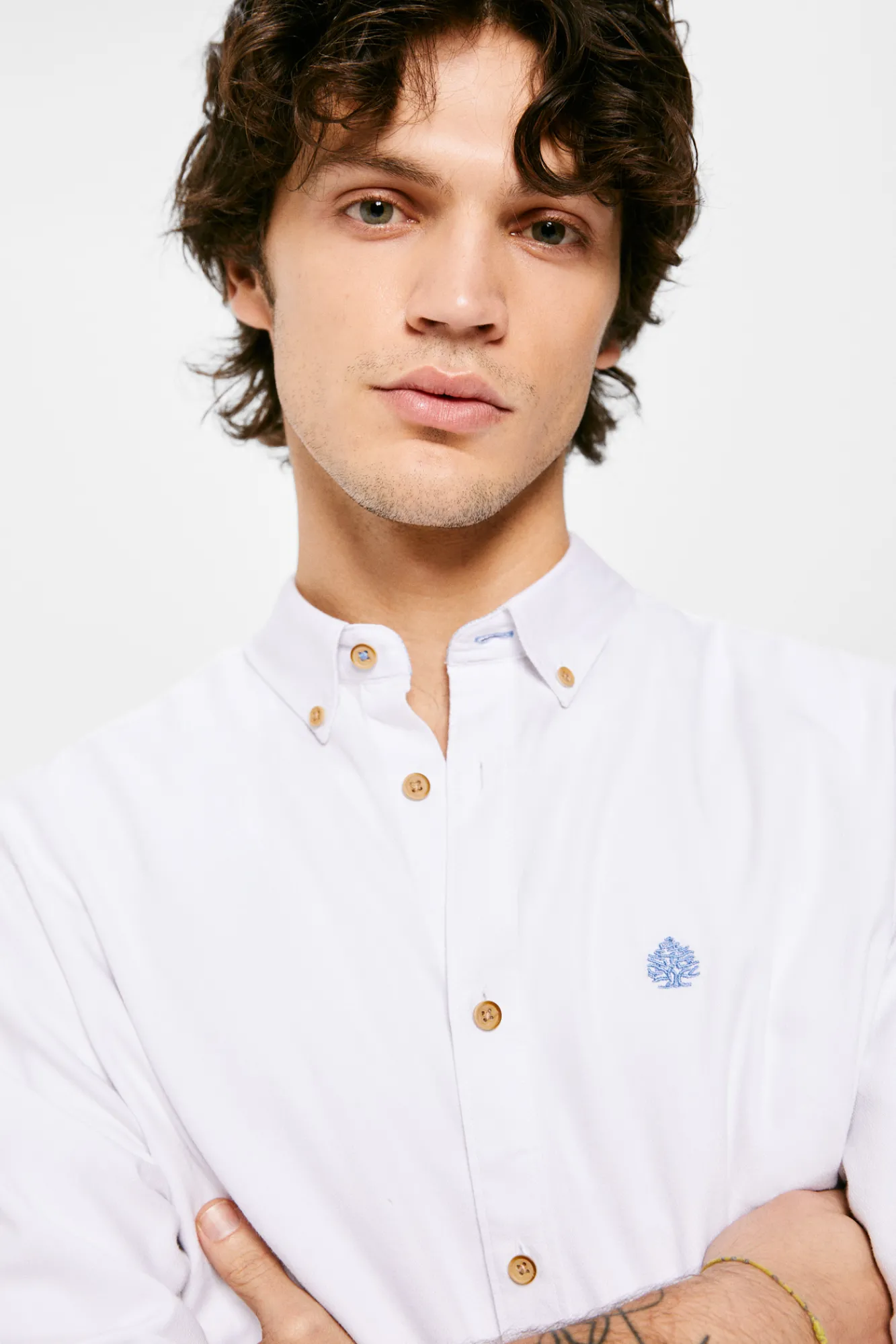* Camisa Estructura Color Blanco
