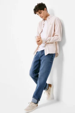 * Camisa Estructura Color Turquesa Hot