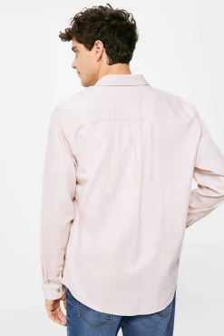 * Camisa Estructura Color Turquesa Hot