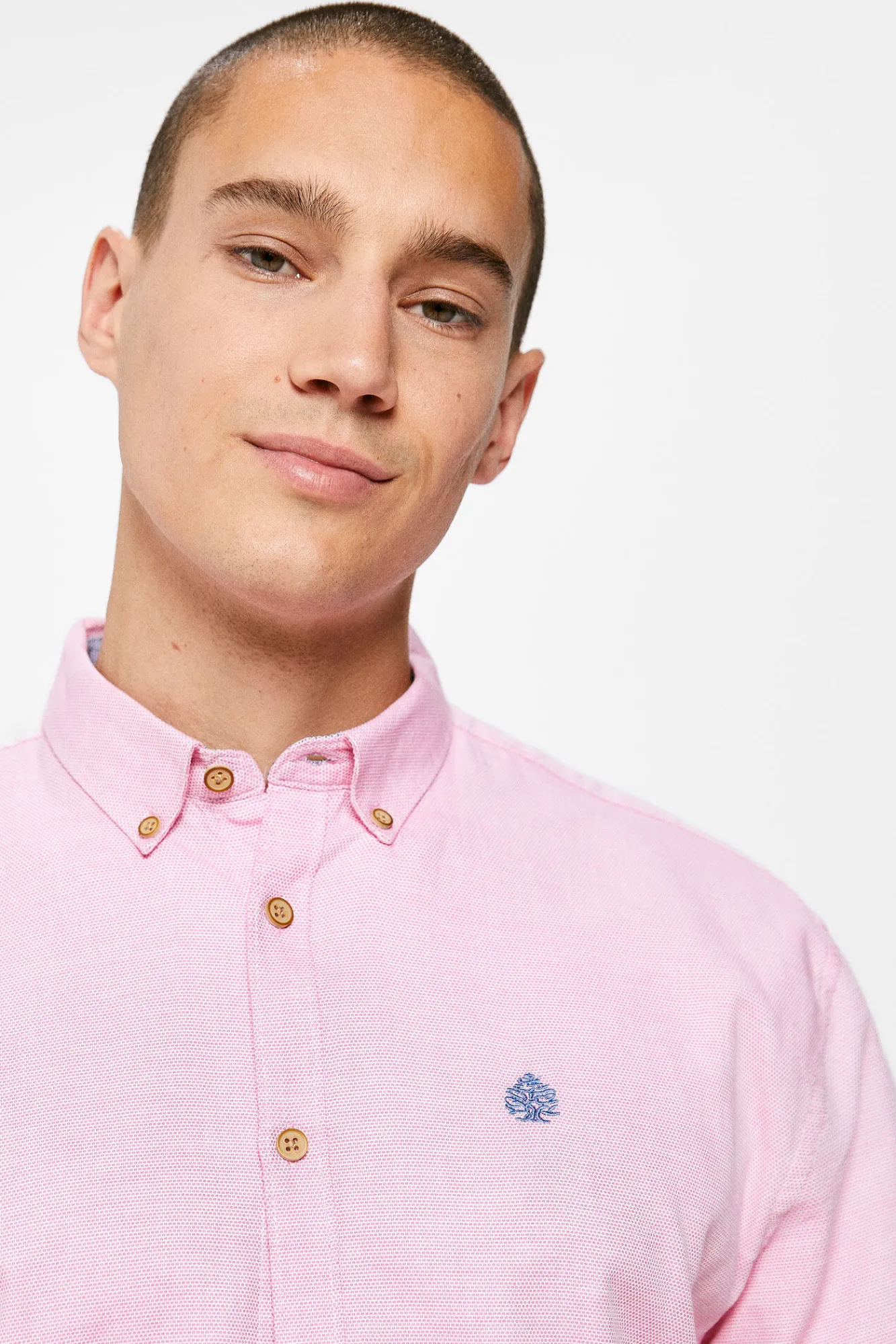 * Camisa Estructura Color Rosa Outlet