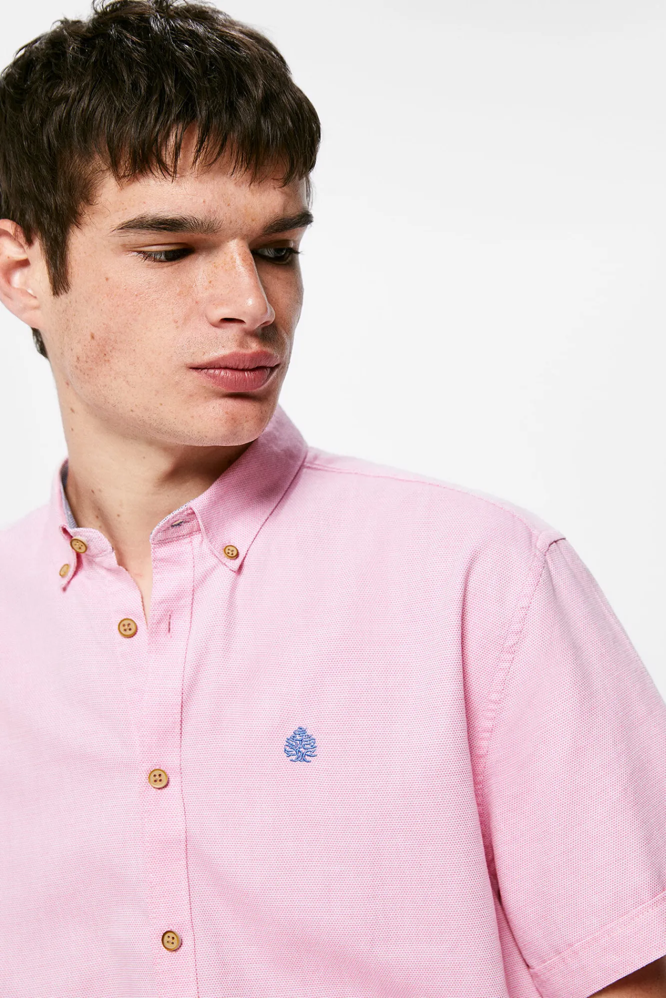 * Camisa Estructura Color Rosa Outlet