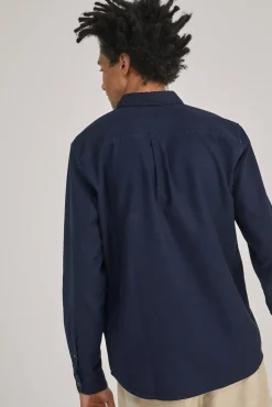 * Camisa Estructura Indigo Navy