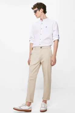 * Camisa Estructura Mao Blanco