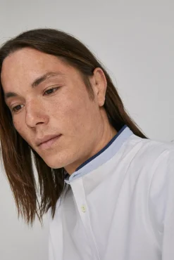 * Camisa Estructura Mao Blanco Discount