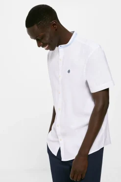 * Camisa Estructura Mao Blanco Outlet