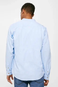 * Camisa Estructura Mao Azul New