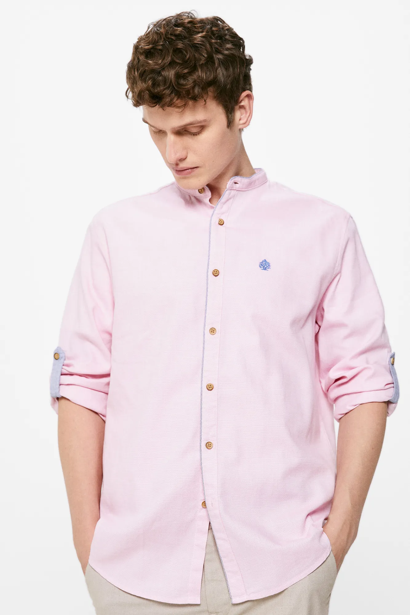 * Camisa Estructura Mao Rosa Discount