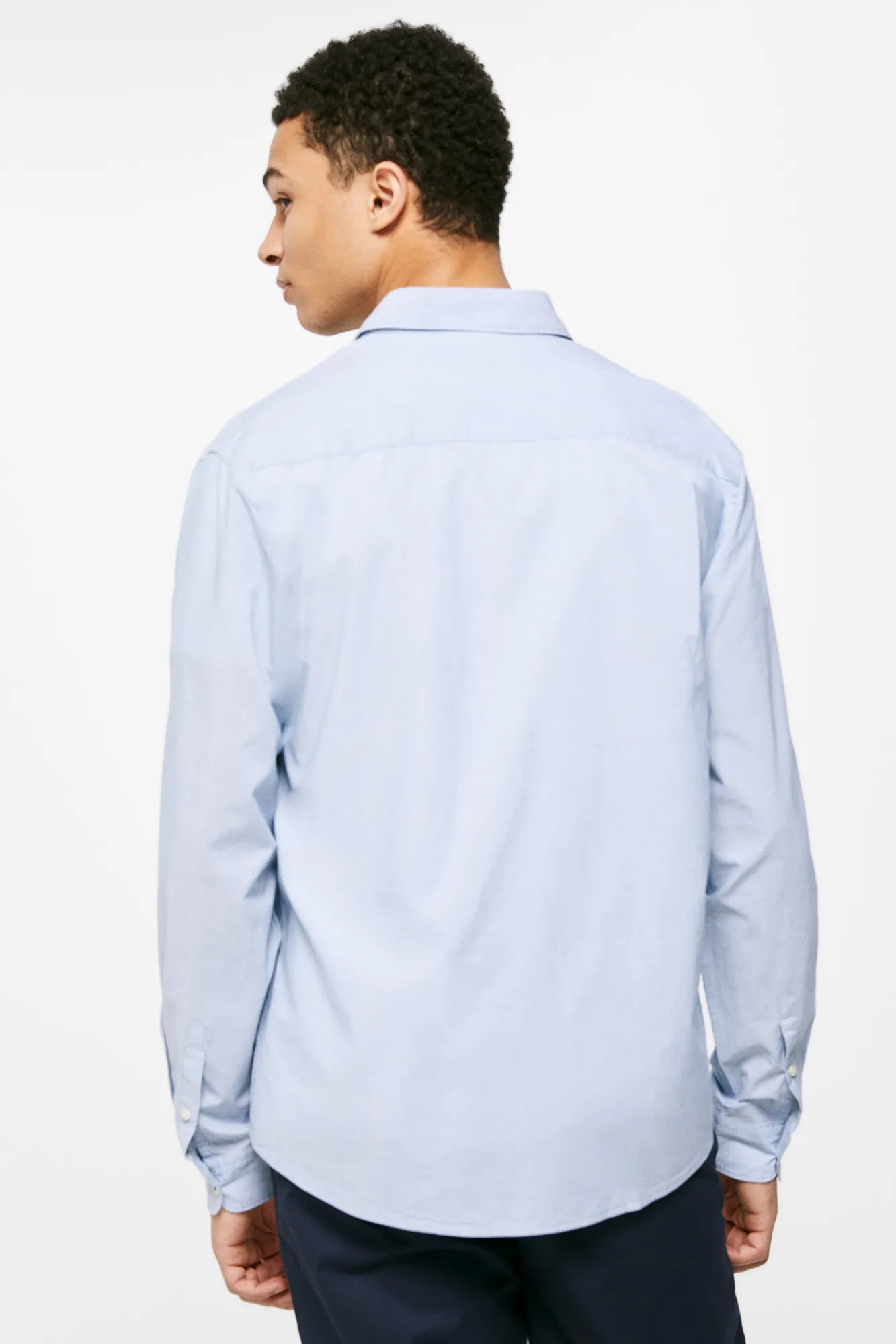* Camisa Fil- A -Fil Azul Best