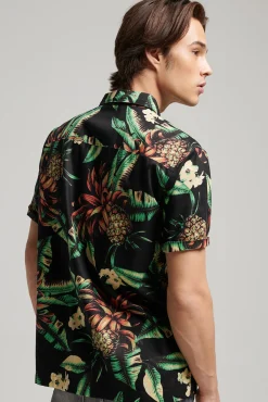 Superdry Camisa Hawaiana De Manga Corta Vintage Multicolor Outlet