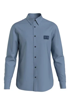 Calvin Klein Camisa Hombre Azul Claro