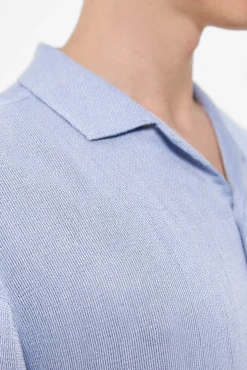 * Camisa Ligera Azul Claro New