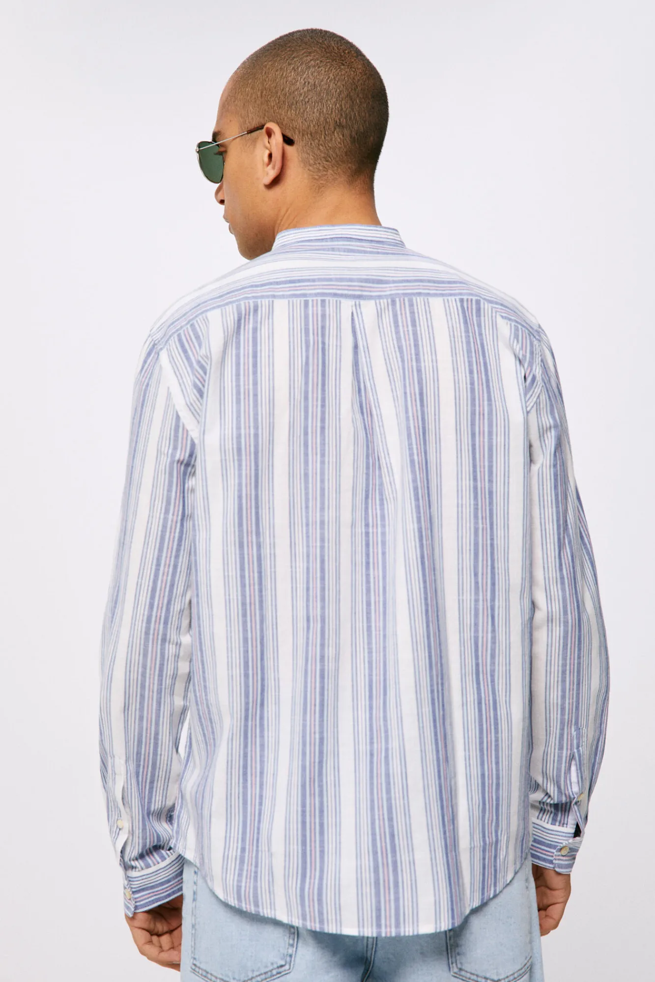 * Camisa Ligera Mao Azul Medio Hot