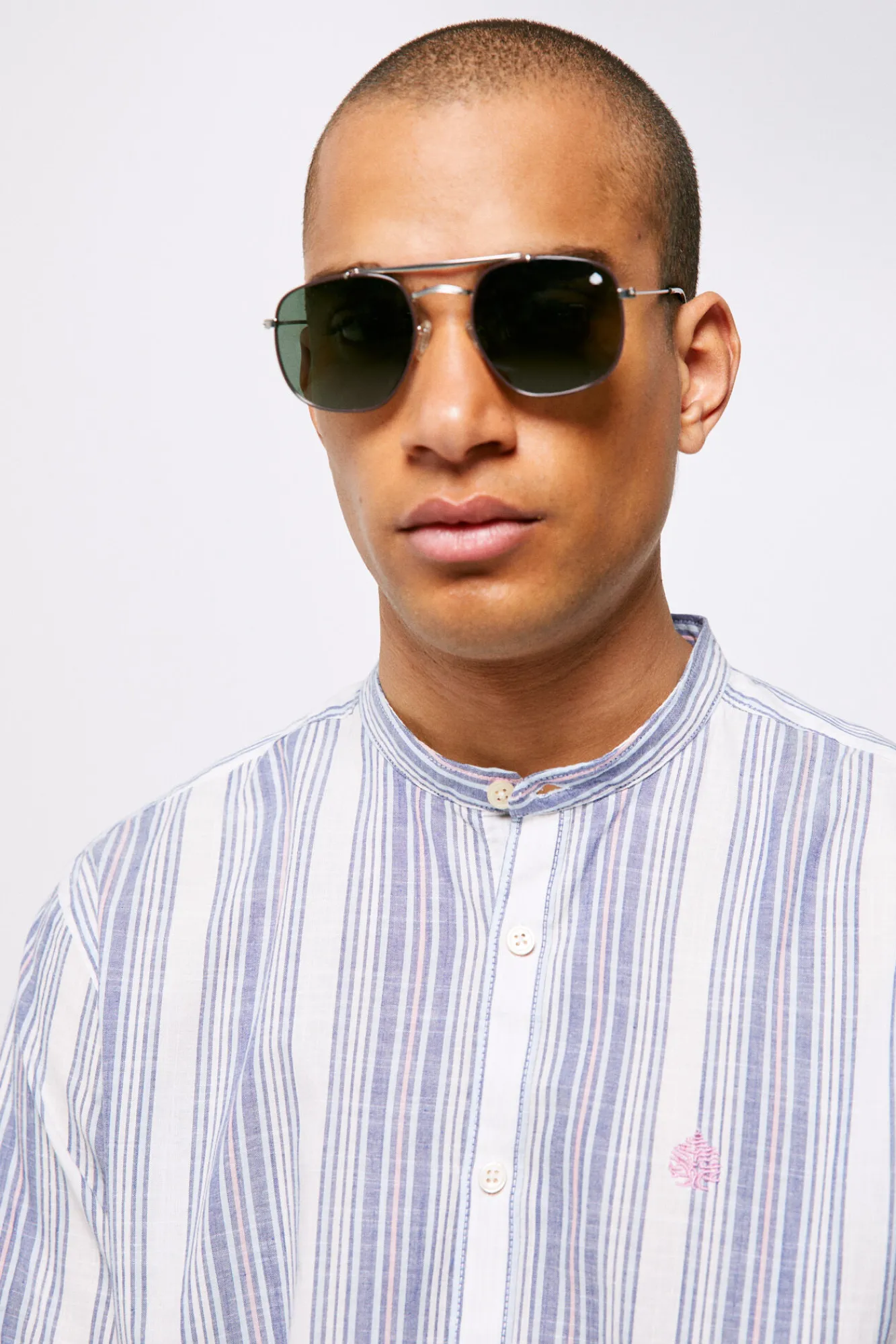 * Camisa Ligera Mao Azul Medio Hot