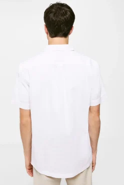 * Camisa Lino Blanco Hot