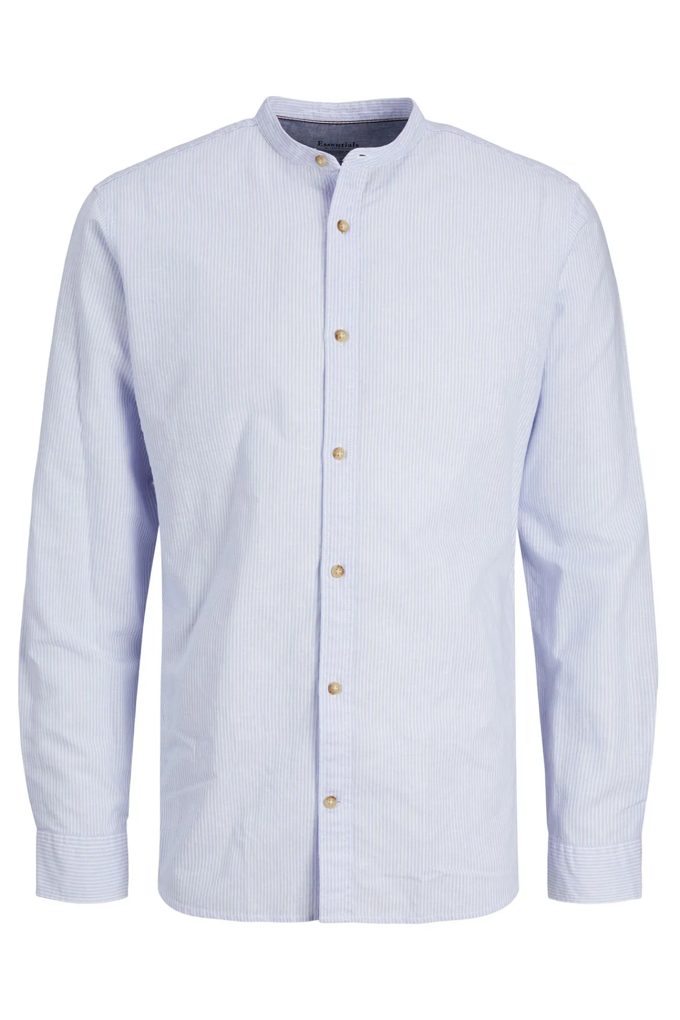 Jack & Jones Camisa Lino Manga Larga Azul Claro Outlet