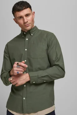 Jack & Jones Camisa Lisa Verde