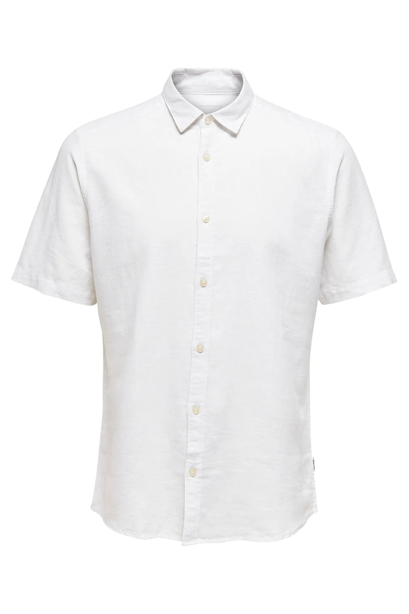 Only & Sons Camisa Manga Corta Blanco New