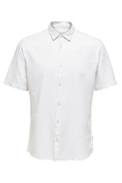 Only & Sons Camisa Manga Corta Blanco New