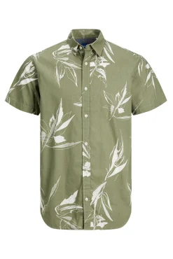 Jack & Jones Camisa Manga Corta Verde Outlet