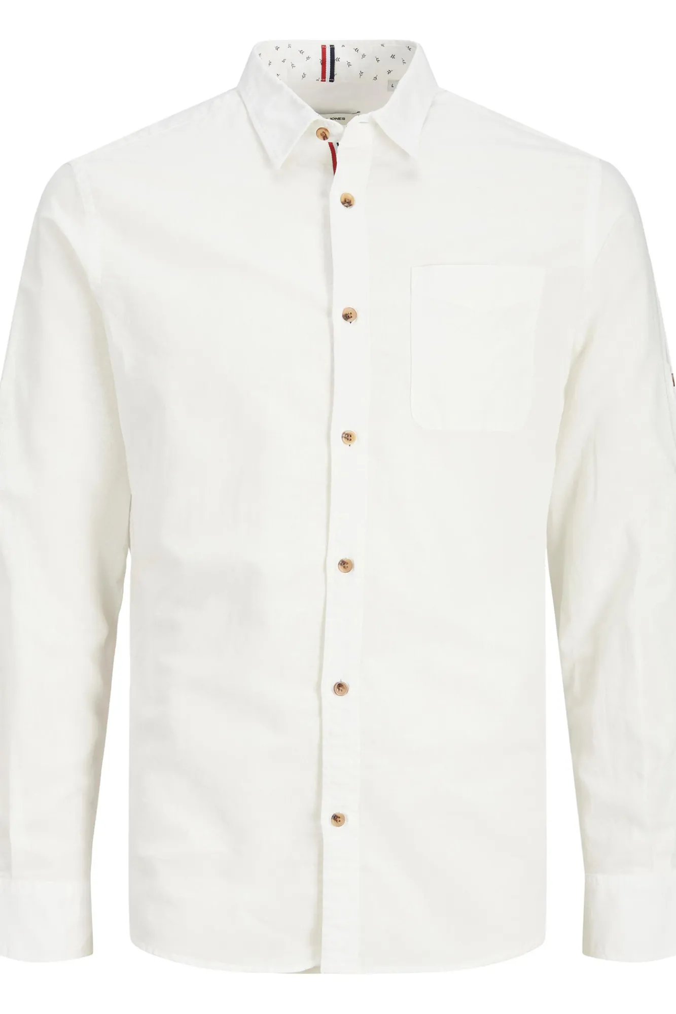 Jack & Jones Camisa Manga Larga Blanco Discount