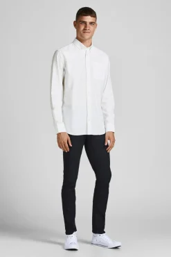 Jack & Jones Camisa Oxford Blanco Clearance