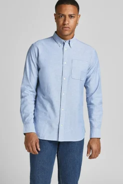 Jack & Jones Camisa Oxford Azul Claro Sale