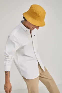 * Camisa Oxford Color Blanco